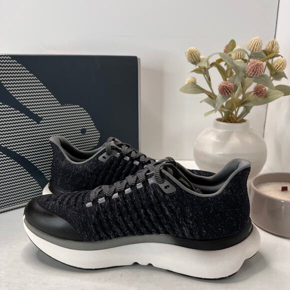 Rabbit Dream Chaser Running Shoes Sneaker Lace Up Black RMSDC-1 Men's 9M NWB - Picture 6 of 10